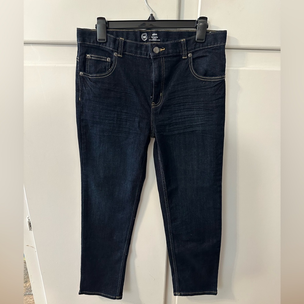 Husky Dark Blue Jeans